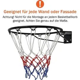 PEGASI Basketballring Schwarz 45 cm