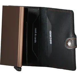 Secrid Miniwallet Original Unisex Geldbörse schwarz-braun