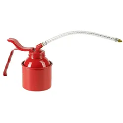 Ölkanne Pressol mit Pumpfunktion rot / Flexibler Ausguss 210mm / 250ml
