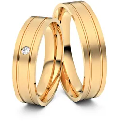Trauringe Nordhausen 333er RosÈgold - 2477