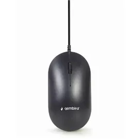 Gembird KBS-UML-01, Kabelgebunden, USB, QWERTY, LED, Schwarz, Maus enthalten - Schwarz