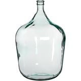 MICA Decorations Diego Flasche, Glass, transparent, H. 56 cm D. 40 cm