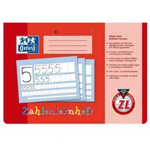 Oxford Zahlenlernheft A4 Lineatur ZL 16 Blatt