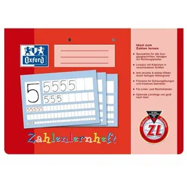 Oxford Zahlenlernheft A4 Lineatur ZL 16 Blatt
