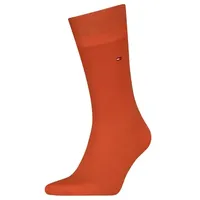 TOMMY HILFIGER Herren Socken Premium Wolle - orange - 41-42