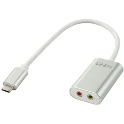 Lindy Audio Adapter - Soundkarte - USB-C