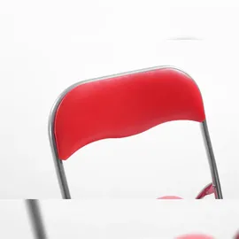 CLP Klappstuhl Felix 45 x 45 x 78 cm rot/silber 2 St.