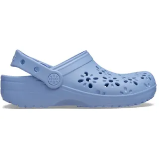 Crocs Classic Floral Cut Out Clog Hellblau 33