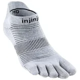 injinji Unisex Run Lightweight No-Show grau