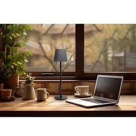 IDENA LED Tischleuchte Schwarz 3