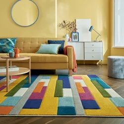 Teppich FLAIR RUGS "Spectrum", bunt, B:120cm H:8mm L:170cm, Kunstfaser, Teppiche, Handgeschnitzt Teppich