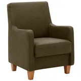 Home Affaire Sessel »Palmera, B: 70 cm« mit Federkern grün