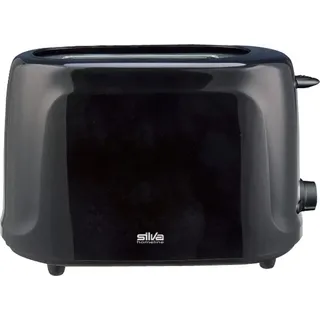 Silva Homeline,TA 2503 schwarz Automatik Toaster, 2 Scheiben, 700W - Schwarz