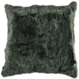 kuhfelle online & nomad Kissenbezug Kaschmir Ziegenfell 30 x 50 cm Grün