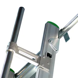 FACAL S15/27B Regaleinhängeleiter mit Traverse Aluminium S600 12 Stufen