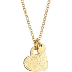 Elli Herzen Love Liebe Organic Look 925 Silber Ketten   Damen 