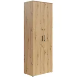 milino Mehrzweckschrank 70 x 195 x 40 cm Eiche Artisan