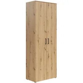 milino Mehrzweckschrank 70 x 195 x 40 cm Eiche Artisan