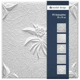 Marbet Design Deckenpaneel NATURA Weiß 40 St. 50 x 50 cm