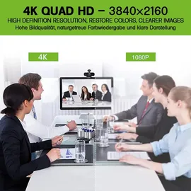 Offgridtec UHD Webcam 4K Grau