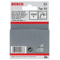 AKTION: 1.000 BOSCH Tackerklammern Typ 53 10 mm mit Prämie nach Registrierung