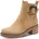 Stiefeletten mit weichem Innenfutter Blockabsatz Beige Beige 38