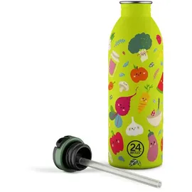 24Bottles Urban Bottle Veggie Friends Beige 0,5 l