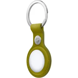 APPLE Schlüssel-Anhänger "AirTag Feingewebe Schlüsselanhänger", gelb (chartreuse), Schlüsselanhänger