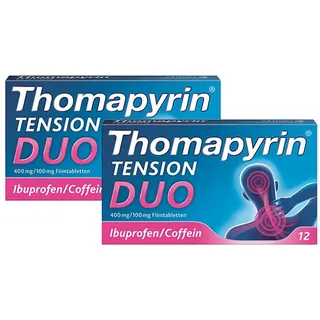 Thomapyrin Tension DUO 400 mg/100 mg Filmtabletten 2x12 St