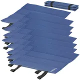 PEARL Sitzunterlagen: Faltbares Iso-Sitzkissen, 8er-Set (Sitzunterlage Outdoor, Faltkissen, Picknickdecke)