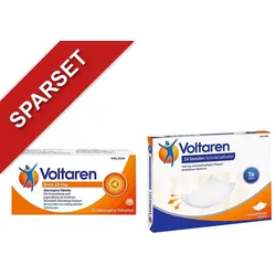 Voltaren Dolo 25mg 20Stück + Voltaren Schmerzpflaster 5Stück