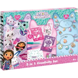 Totum Gabbys Poppenhuis - 3in1 Kreativitätshandwerk Set