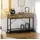 Homcom Konsolentisch vintage 100 x 35 x 76,5 cm braun schwarz
