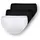 KIDS ONLY Slip "KOGLOLA 3-PACK LOGO BRIEFS ACC", Mädchen, Gr. 122/128, 3 Stk., super light grau melange pack:3, pack schwarz, Jersey, Obermaterial: 95% Baumwolle, 5% Elasthan, meliert, unifarben, normal, Unterhosen Slip