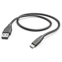 Hama Ladekabel USB-A/USB-C 1.5m schwarz
