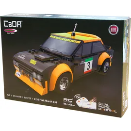 Jamara RC-Auto Fiat Abarth 131 1:20 2,4GHz RTF schwarz (402859)