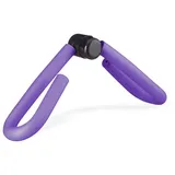 Relaxdays Oberschenkeltrainer für Zuhause Lila,Schwarz