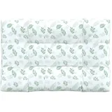 vidaXL Palettenkissen 120 x 80 x 12 cm Blattmuster 1 St.