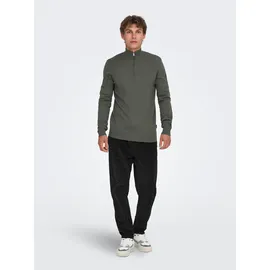 Only & Sons ONS Linus Tap Tapered Fit Hosen Schwarz S