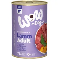 WOW Sparpaket WOW Adult Lamm mit Kürbis 12x400g Dose Hundenassfutter