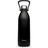 Qwetch Isolierflasche schwarz 1,5 l