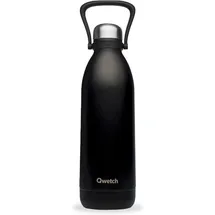 Qwetch Isolierflasche schwarz 1,5 l