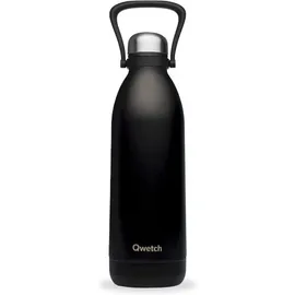 Qwetch Isolierflasche schwarz 1,5 l