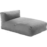 Oviala Chaiselongue für Gartenmöbel Grau