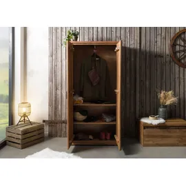 Wolf Möbel BARK Garderobenschrank 88x45x180 beige