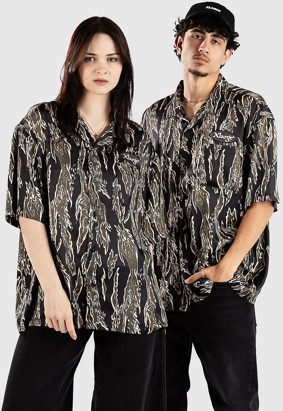 XLARGE Camp Hemd olive Gr. XL