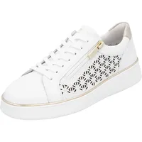 REMONTE Damen D2e03 Sneaker Low, Weiß, 42 EU