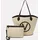 Valentino Covent Shopper Baumwolle Naturale/Nero