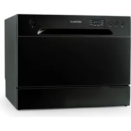 Klarstein Havasia UV 8 Tischgeschirrspüler (freistehend, 550 mm breit, Schwarz)