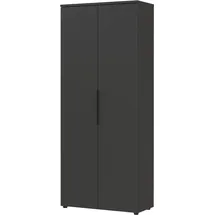 bümö Space Aktenschrank 81 x 40 x 197 cm grau